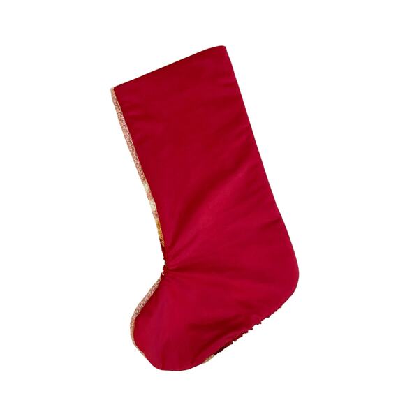 Peking Handicraft NUTCRACKER Hook Stocking 20in Pink Christmas Holiday Decor NEW - Picture 7 of 14